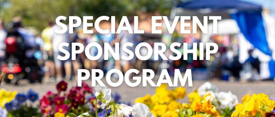 Special Event Sponsorship Program