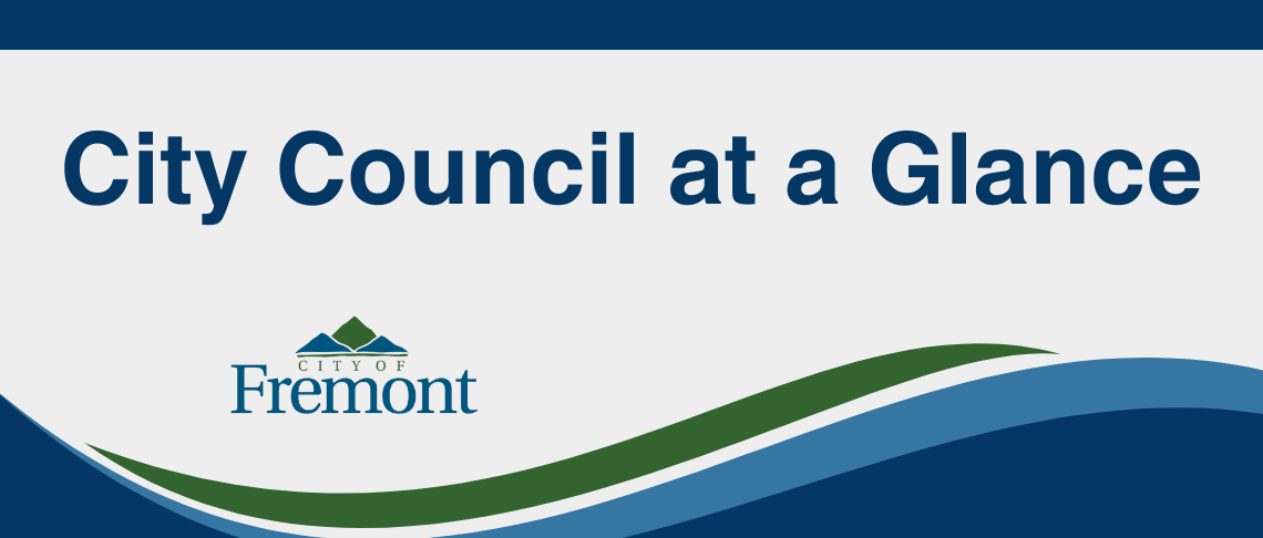 City Council Meetings at a Glance Banner