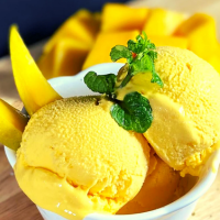 Pints of Joy Mango Ice Cream