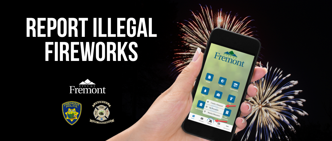 Fireworks illegal Fremont