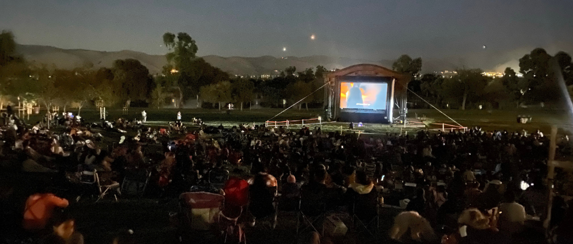 Photo of movie night 