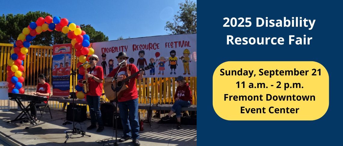 Join the 2025 Disability Resource Fair in Fremont – A photo of artists performing. 