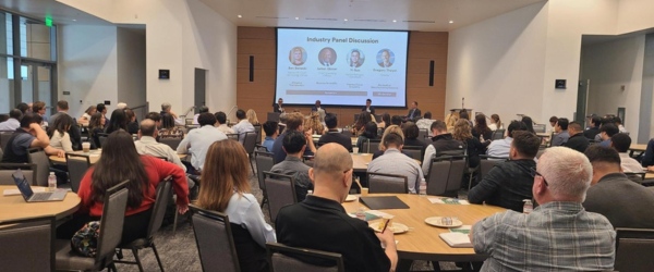 Biocom event, photo of attendees 