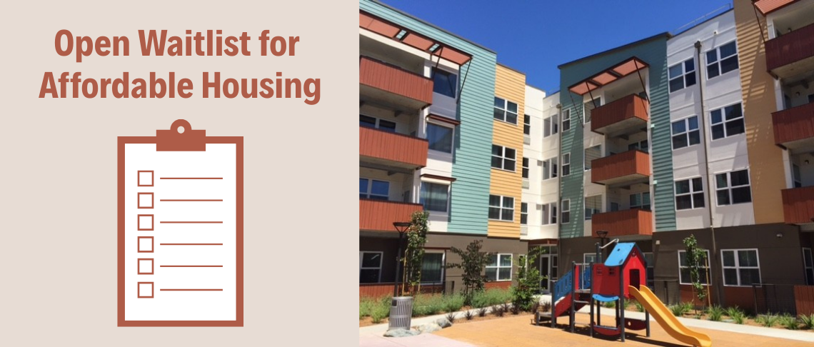 Photo of affordable housing development 