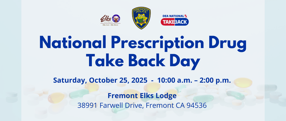 Safely Dispose of Unused Medications on National Drug Take Back Day