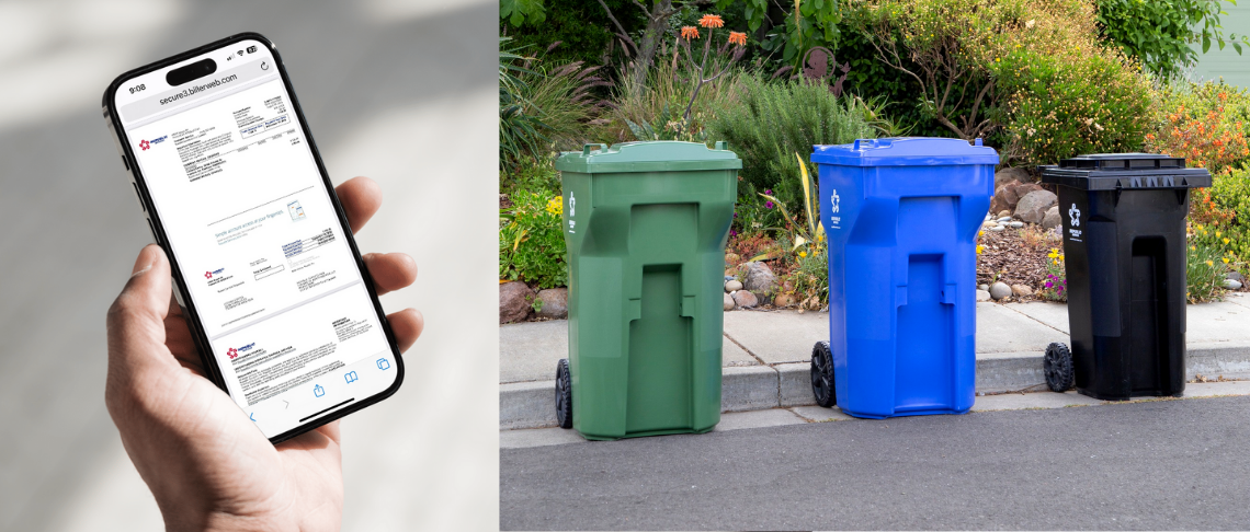 Republic Services: photos of waste bins