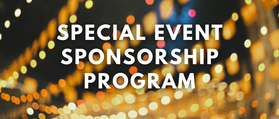 Special Event Sponsorship Program