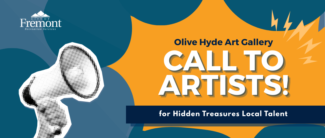 Megaphone with Text: Call to Artists