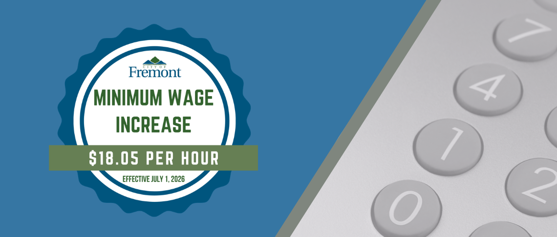 Minimum wage will increase to $18.05 per hour effective July 1, 2026.