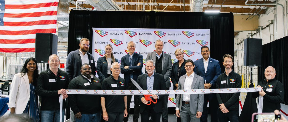 Tandem PV Ribbon Cutting