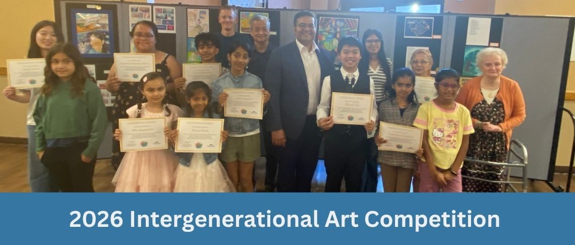 winners of the annual Intergenerational Art Competition