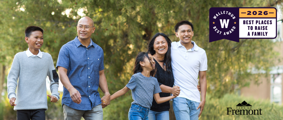 Fremont Ranks No. 1 in the Nation for Best City to Raise a Family
