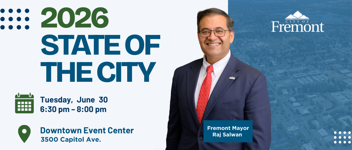 SOTC 2026: June 30, 6:30 pm to 8:00 pm at the Downtown Event Center (3500 Capitol Ave)