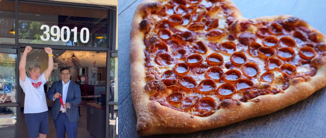 Pizza My Heart Grand Opening