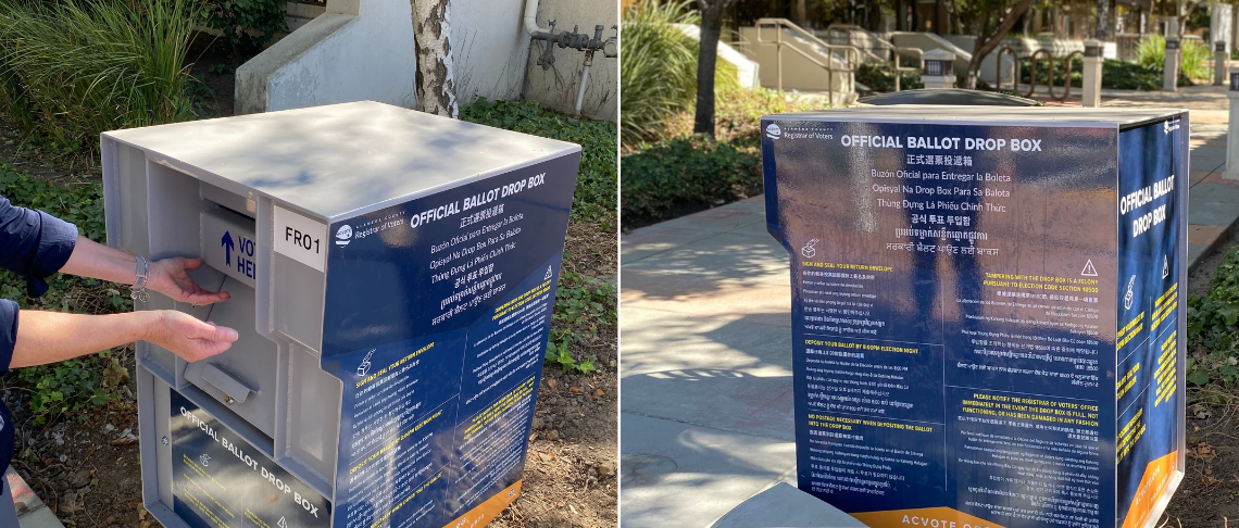Vote By Mail Drop Box