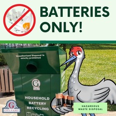 recycle batteries