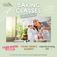 March Baking Classes