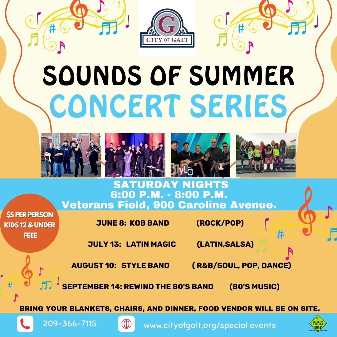 Sounds of summer concert series