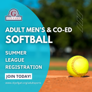 Adult Men's Co-ed Softball
