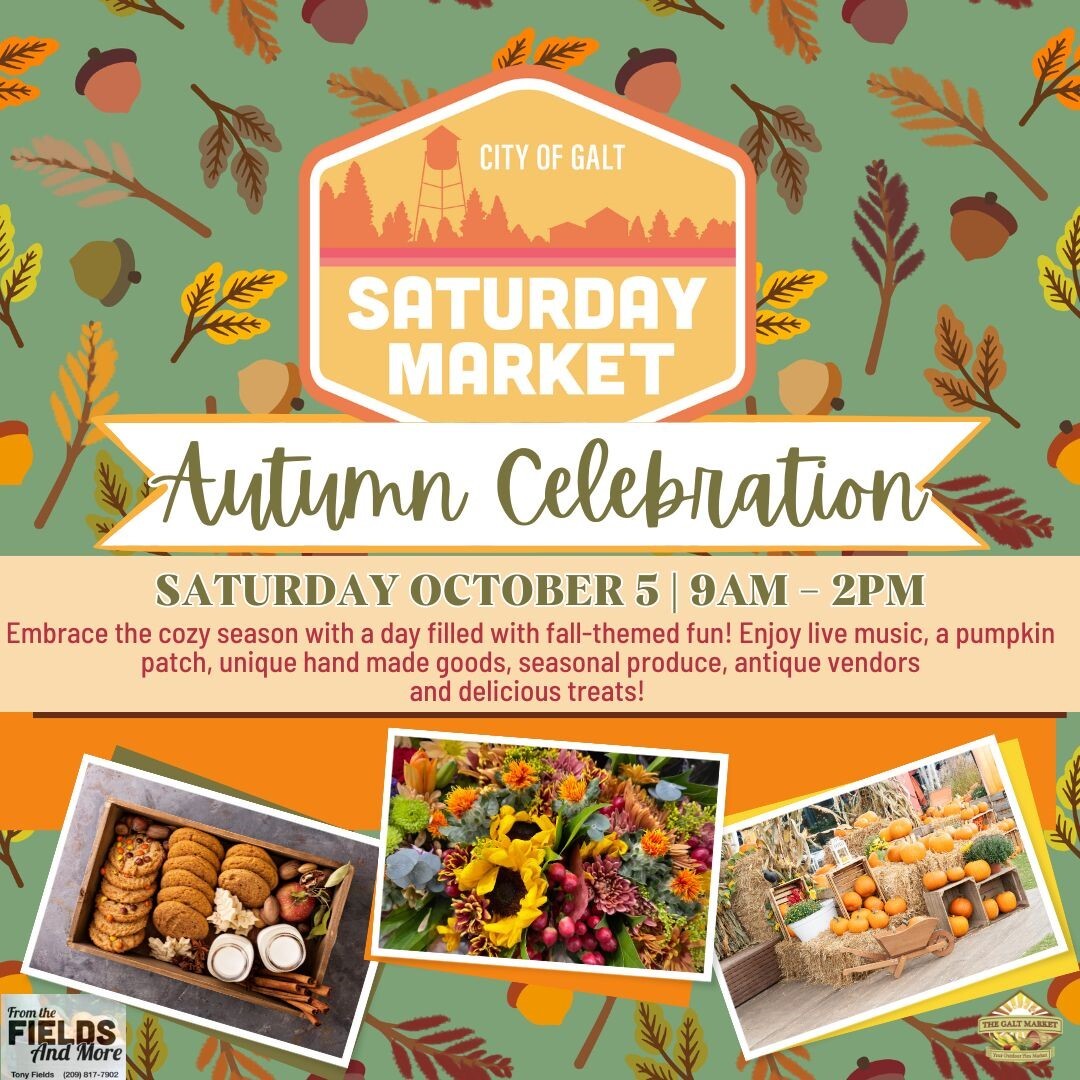 Autumn Celebration Market October 5