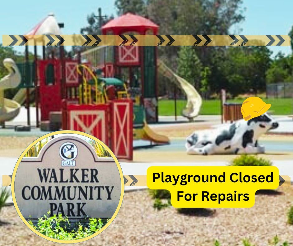 Walker Community Park Playground is Closed for Repairs
