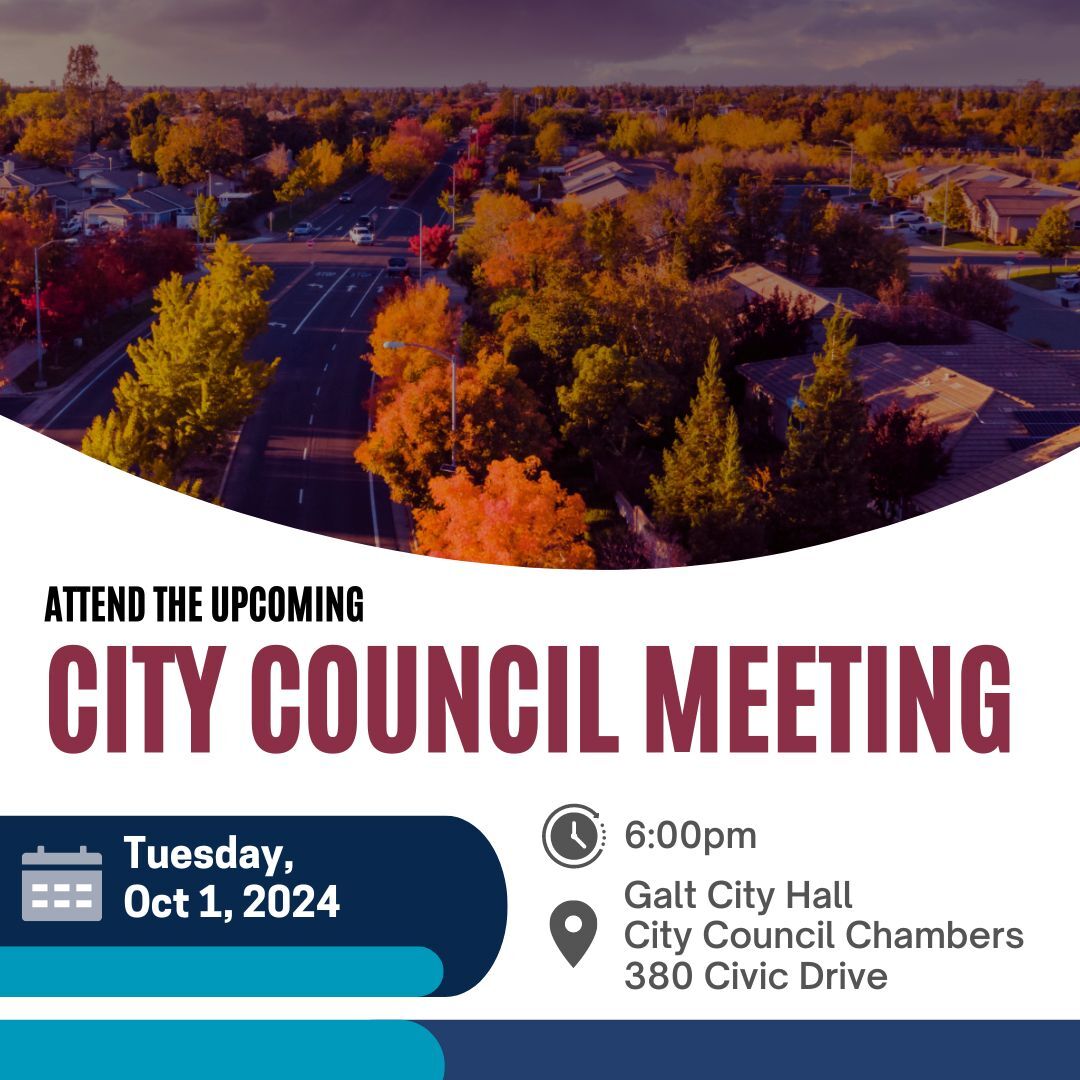 City Council Meeting Tue Oct 01