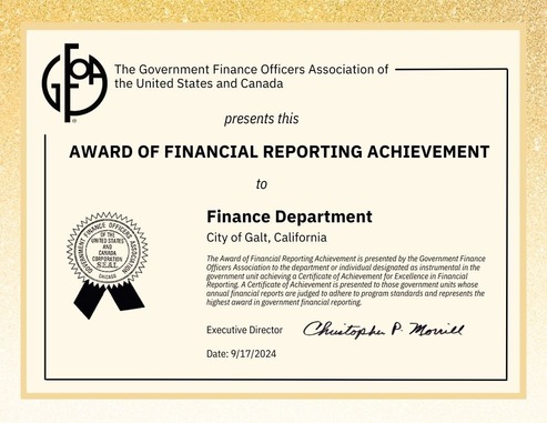 Finance Award 2024