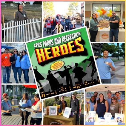 California Parks and Recreation Heroes Oct 2024