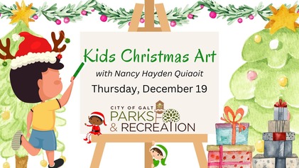 Christmas Kids Art Classes 2024
