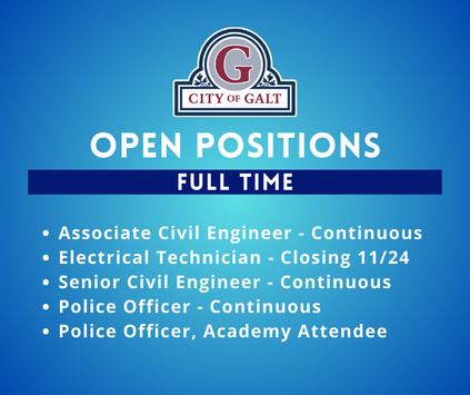 Open Positions as of November 22