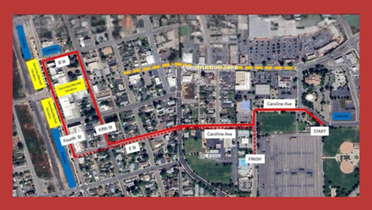 LOTN Parade Map 2024