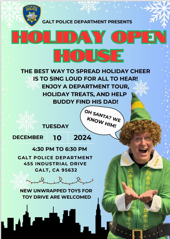 Galt PD Holiday Open House 2024