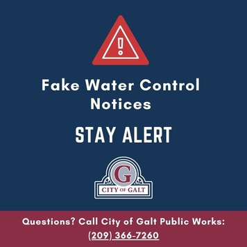 Water Notice Warning