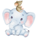 Elephant and Mouse Drawing