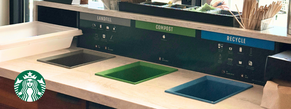 Starbucks 3 Bin System