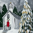 Winter Church Paint Night
