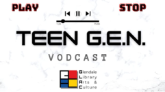 Teen Gen Podcast Flyer