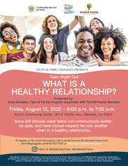 What is a Healthy Relationship Flyer