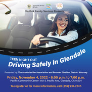Driving Safely in Glendale Flyer