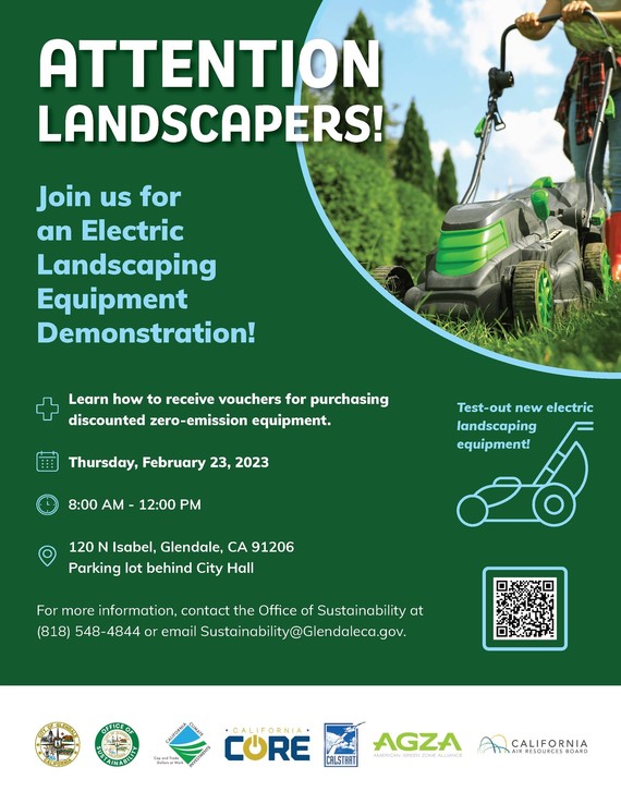 Landscaping Equipment Demo