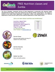 CalFresh Healthy Living Program Flyer
