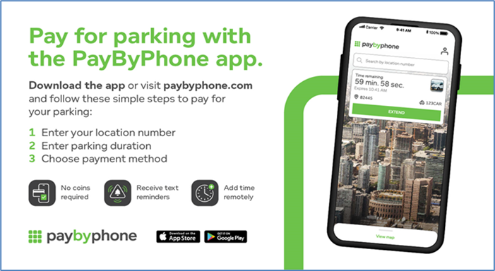 PaybyPhone App flyer