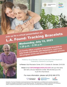 LA Found: Tracking Bracelets