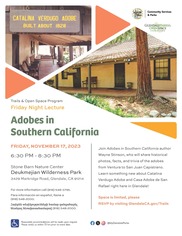 Adobes in Southern California