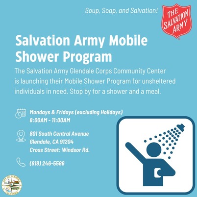 Salvation Army Shower