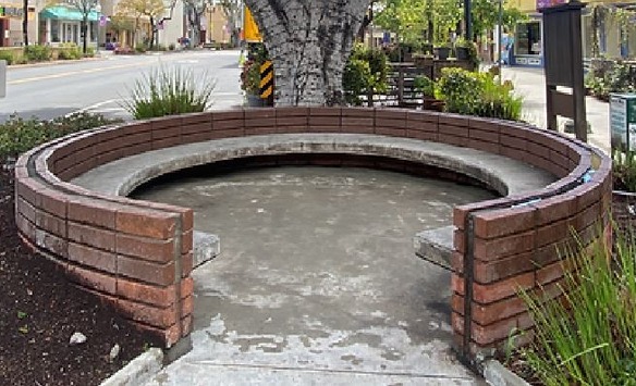 circle bench
