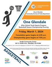 One Glendale Basketball Championship 