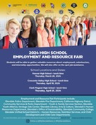 2024 High School Employment and Resource Fair