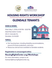 Housing Rights Workshop for Tenants