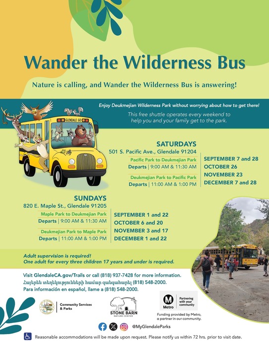 Wander the Wilderness Bus Fall 